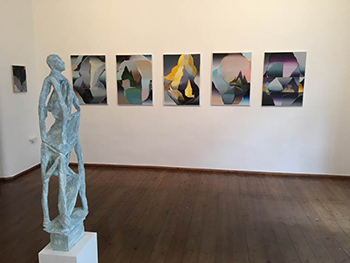 ISABELLE DYCKERHOFF - ON CANVAS / ON PAPER